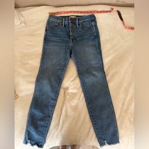 Madewell skinny jeans
